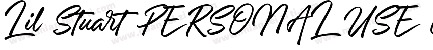 Lil Stuart PERSONAL USE ONLY Regula字体转换